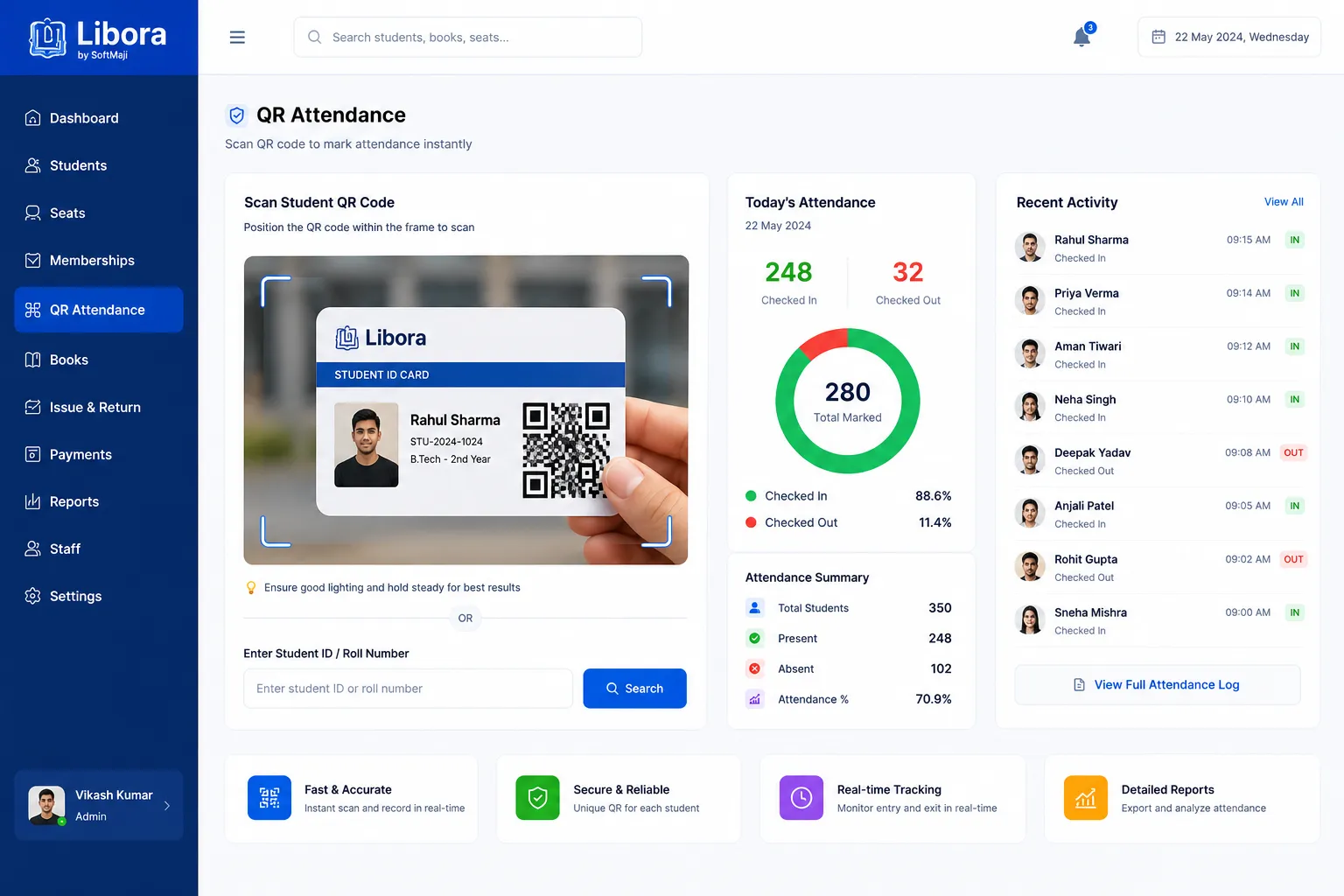 QR Attendance System