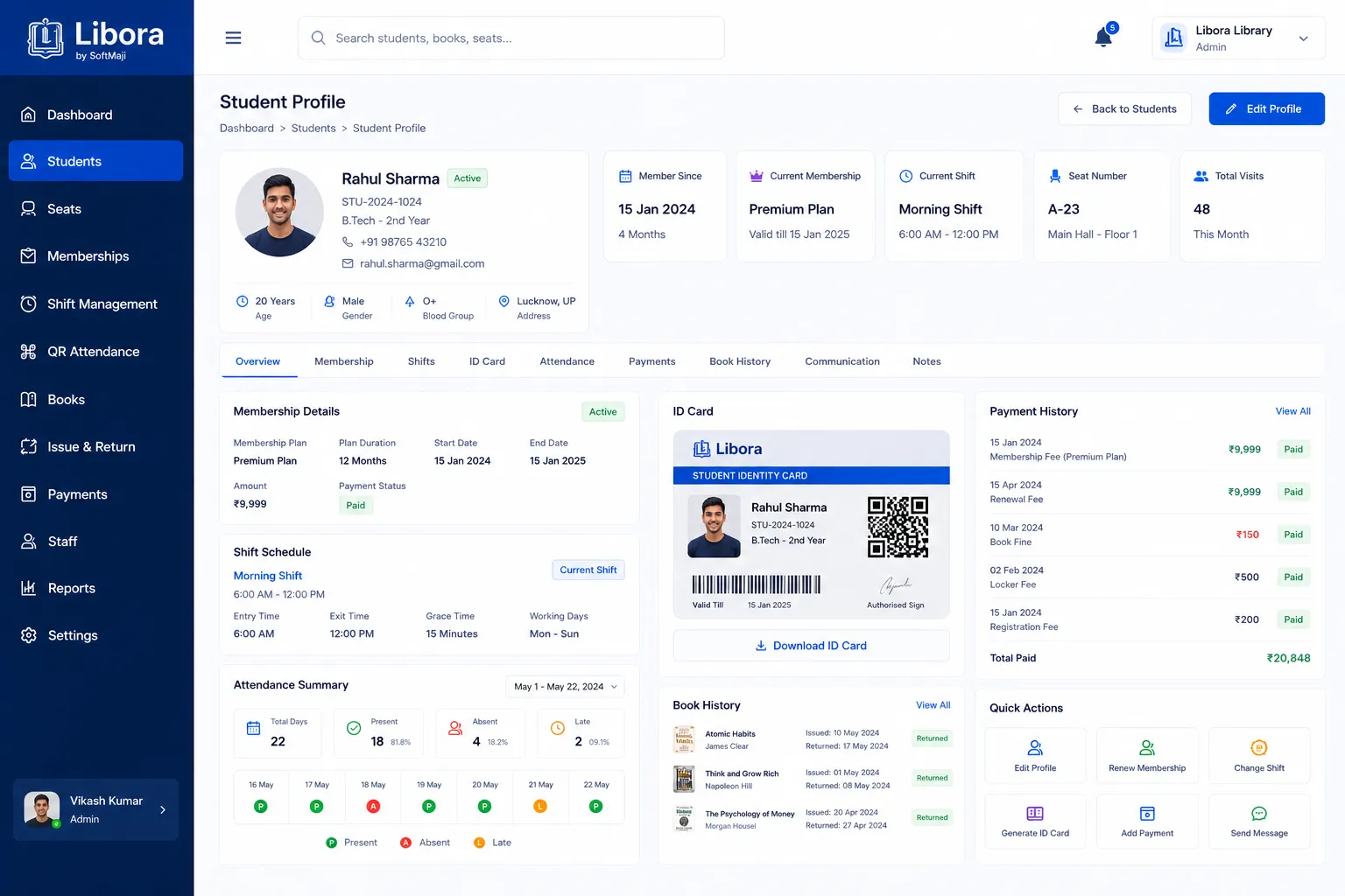 Student Profile Management